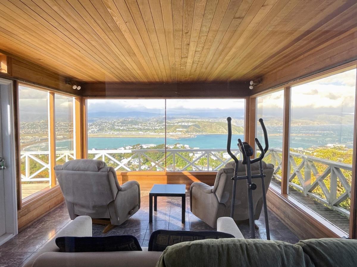 No Party Allowed,Sea View 5 Bedroom House Wellington Eksteriør billede